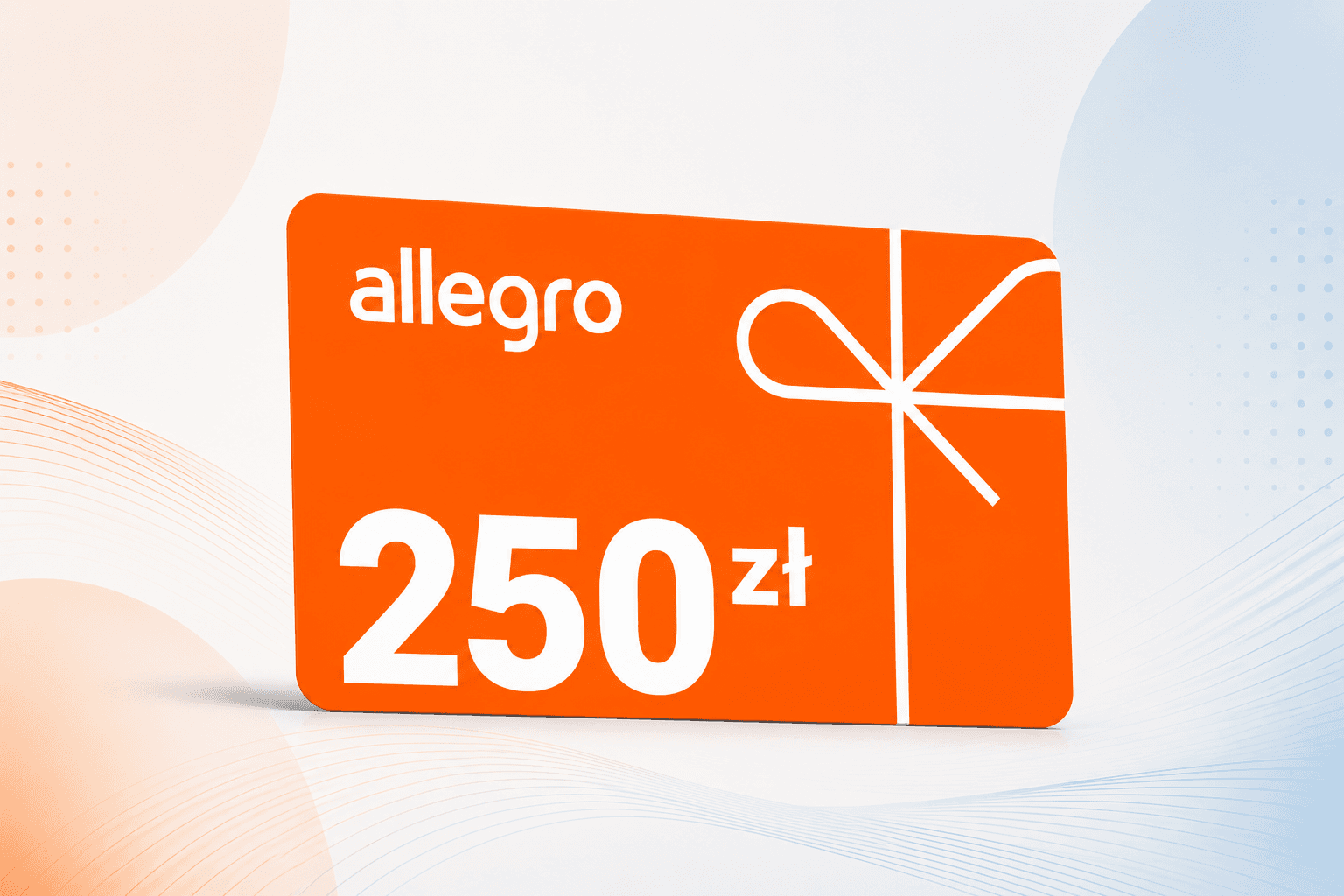 Karta podarunkowa Allegro - 250 PLN